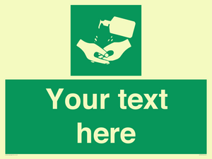 Custom Safe Condition Hand sanitiser